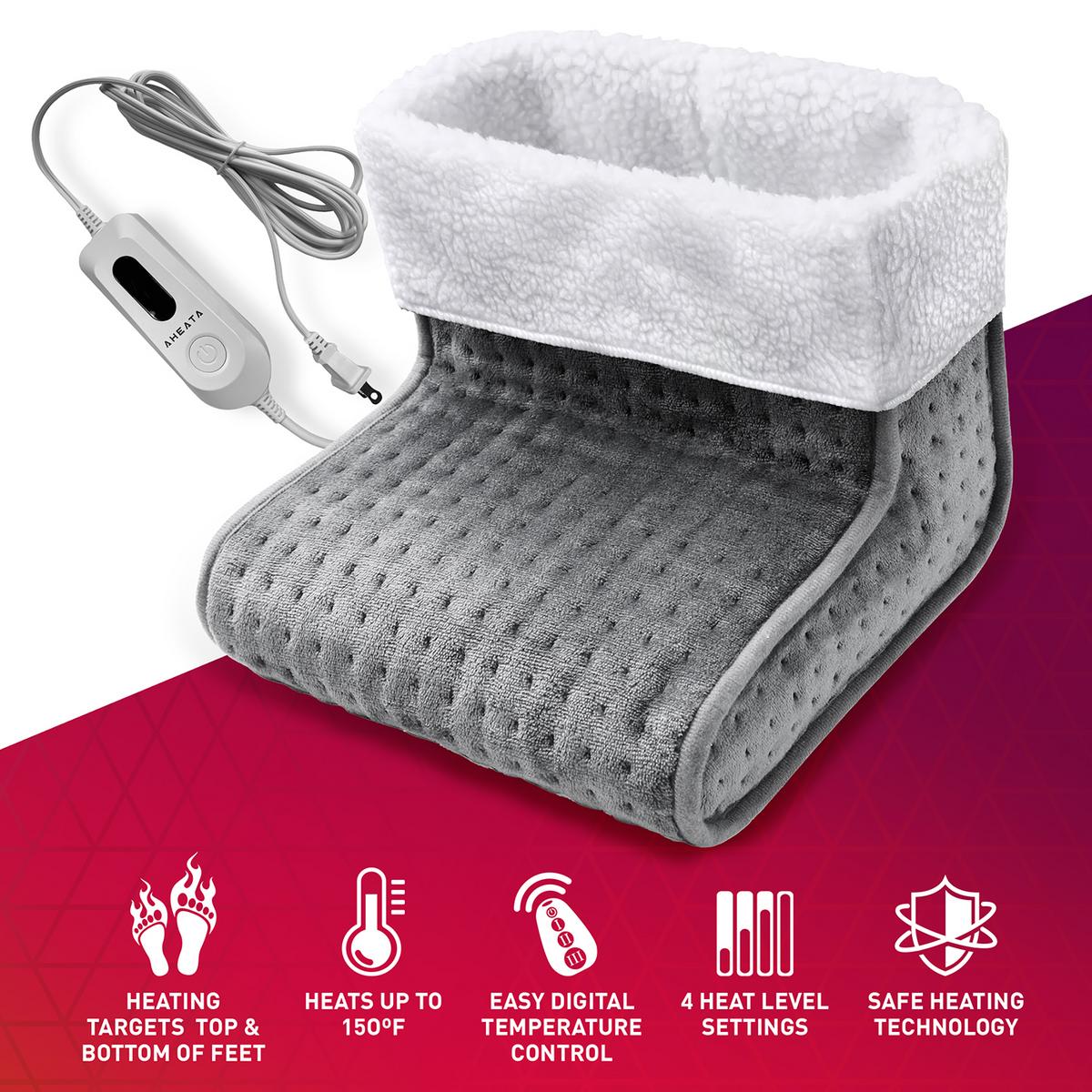 Aheata Heated Foot Warmer With Digital Controller Aheata Heated Foot Warmer With Digital Controller - Info