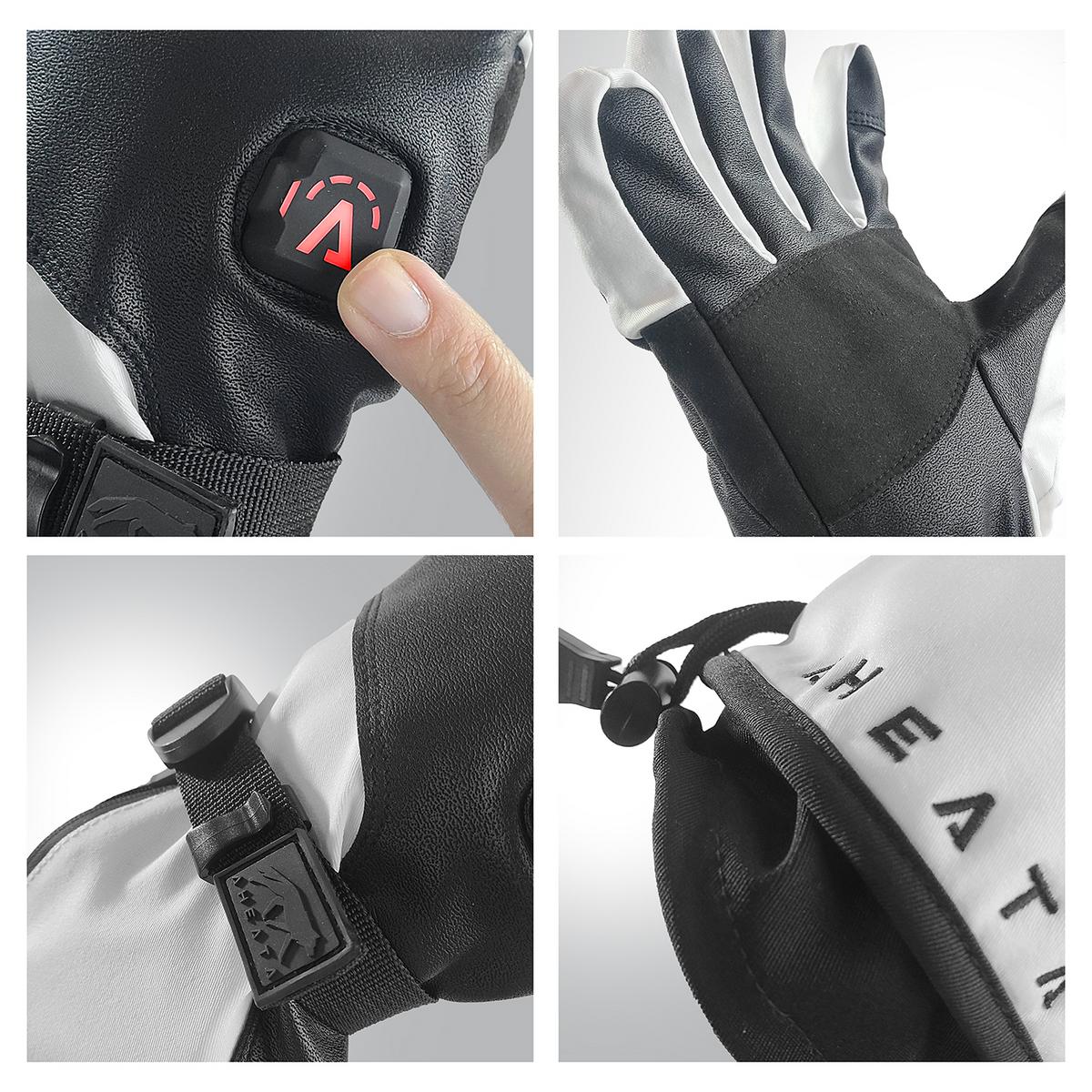 Aheata 7V Battery Heated Gloves - Unisex Aheata 7V Battery Heated Gloves - Unisex - Info