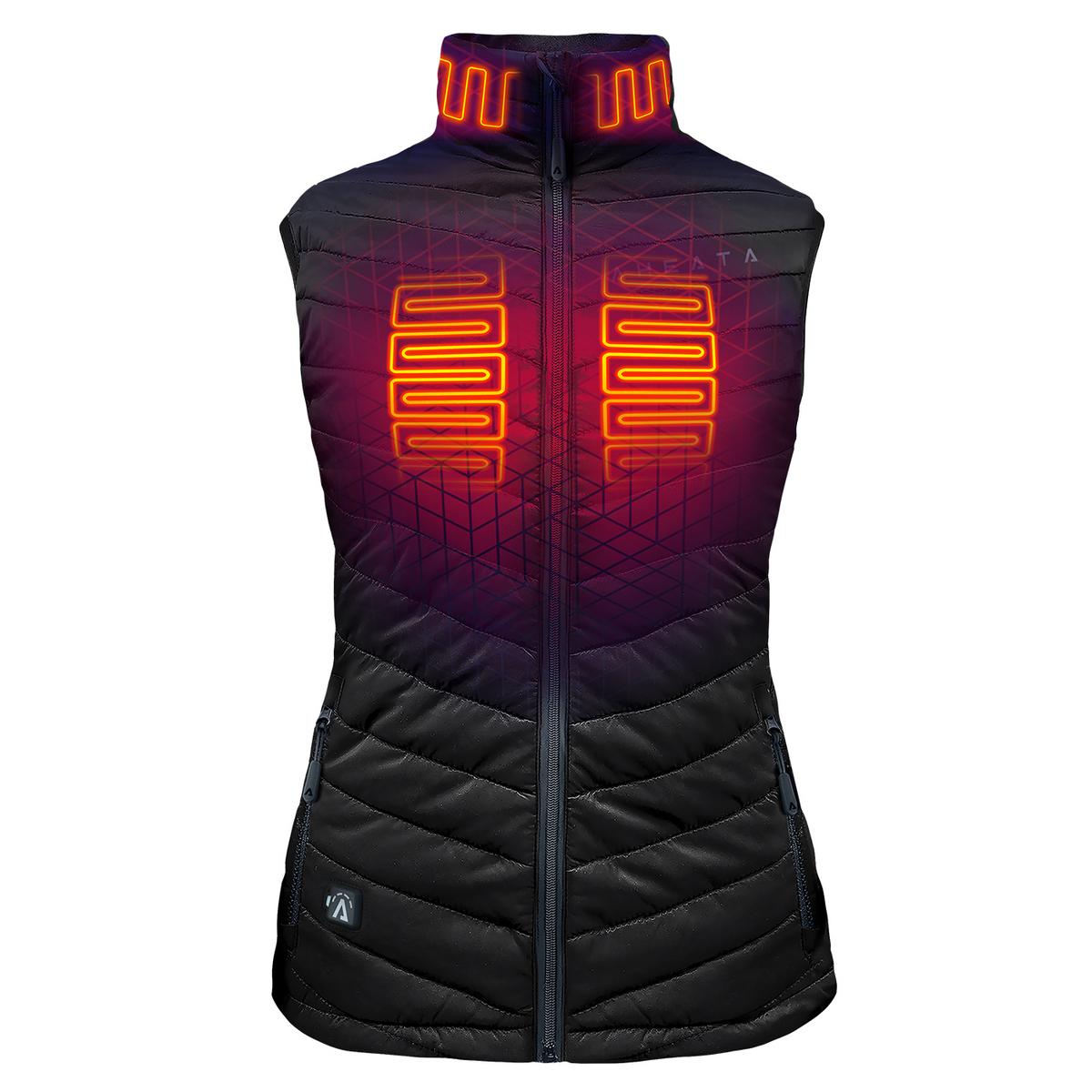 Aheata 7V Women's Heated Vest with Battery Pack Aheata 7V Women's Heated Vest with Battery Pack - Front