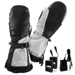 Aheata 7V Battery Heated Mittens - Unisex - Back