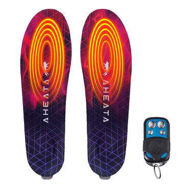 Aheata Rechargeable Heated Insoles with Remote - Heated