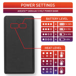 Aheata 5V Battery Heated Socks with Remote Control - Info