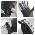 Aheata 7V Battery Heated Gloves - Unisex - Info
