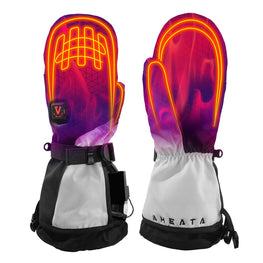 Aheata 7V Battery Heated Mittens - Unisex - Front