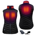 Aheata 7V Women's Heated Vest with Battery Pack