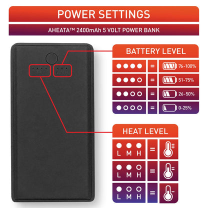 Aheata 5V 2400mAh Battery & Charger Kit - Info