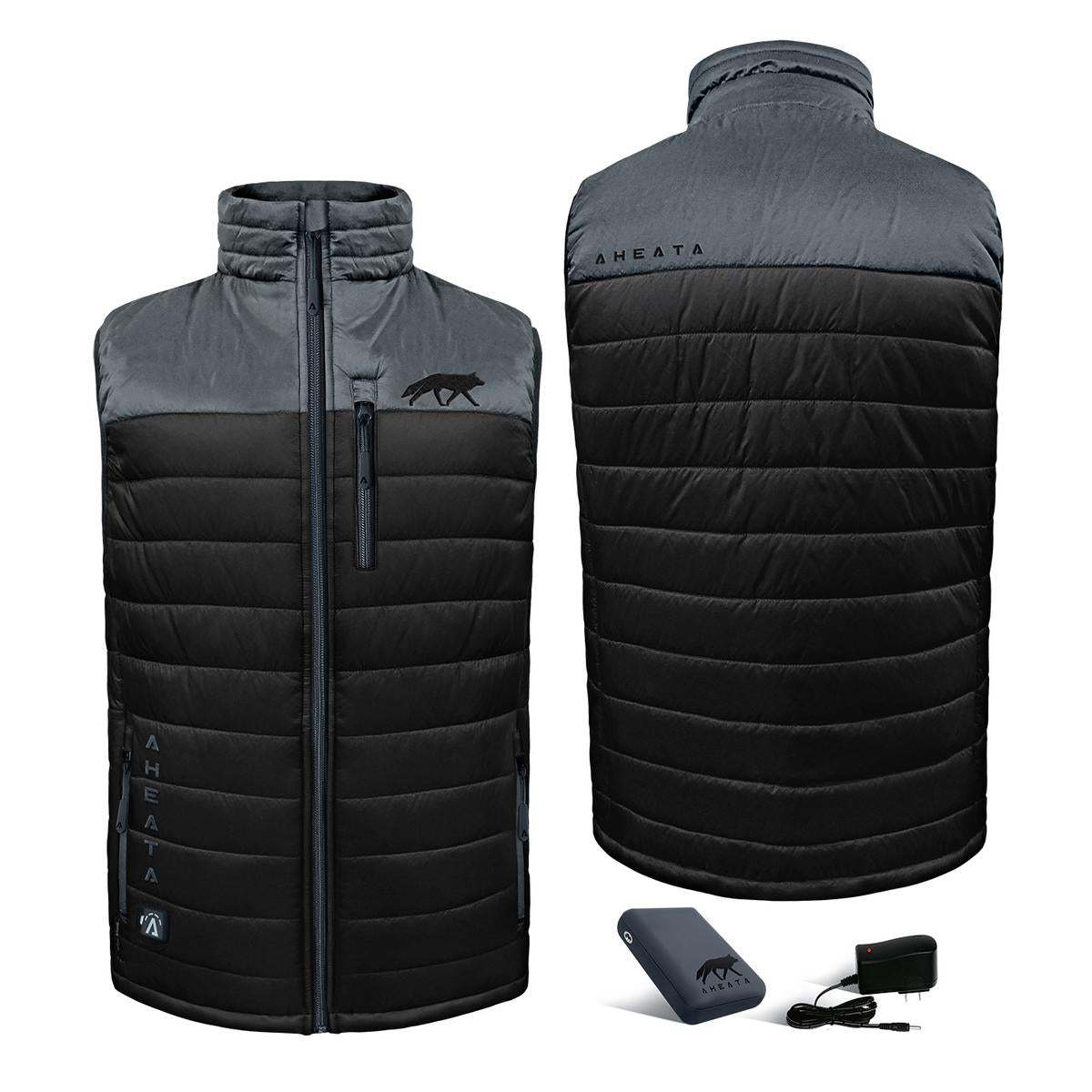 Aheata 7V Men's Heated Vest with Battery Pack