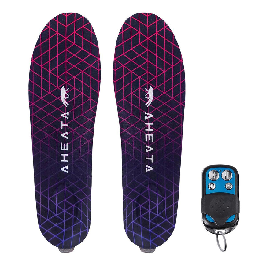 Aheata Rechargeable Heated Insoles with Remote - Heated