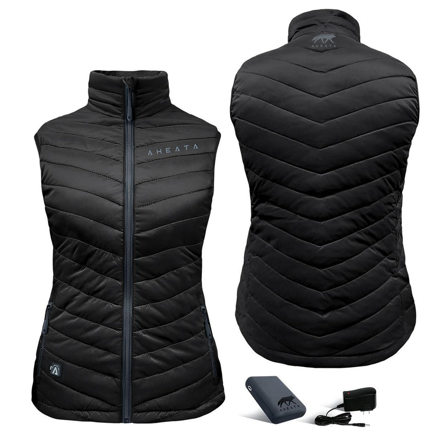 Aheata 7V Women's Heated Vest with Battery Pack