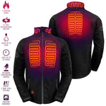 Aheata 7V Men's Softshell Battery Heated Jacket - Back